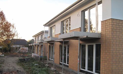 Klinkerarbeiten Wohnanlage