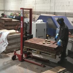 Schneideraum Riemchen und Klinker