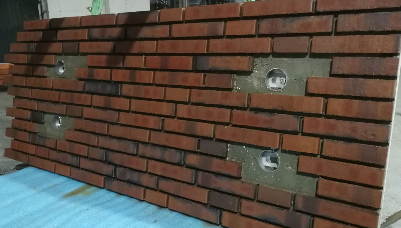 Deckenplatte zur Auslieferung bereit